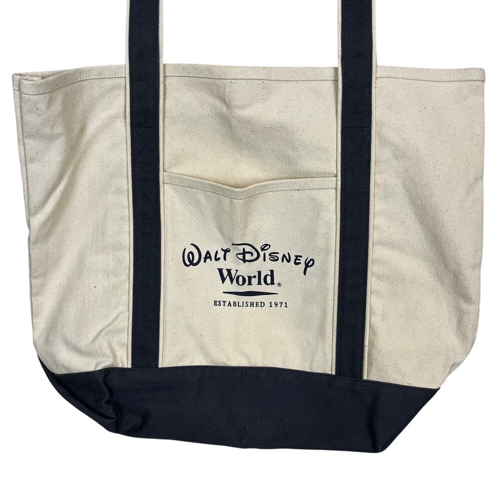 Walt Disney World Boat Tote Canvas Blue WDW
